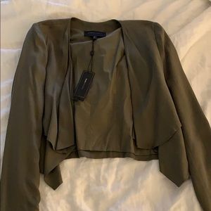BCBG Maxazria olive green jacket